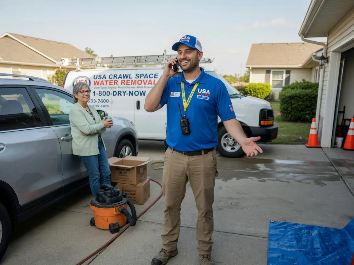 Crawl Space Water Removal Wanblee, SD FAQs